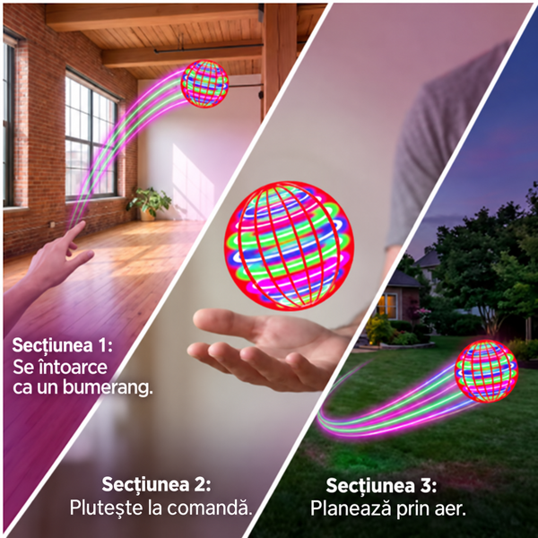 Orb Zburător Pro cu LED
