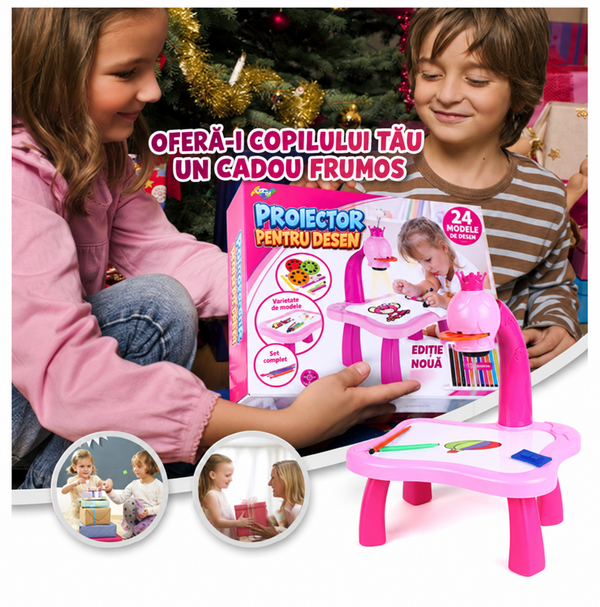 Proiector Mini desen creativ copii
