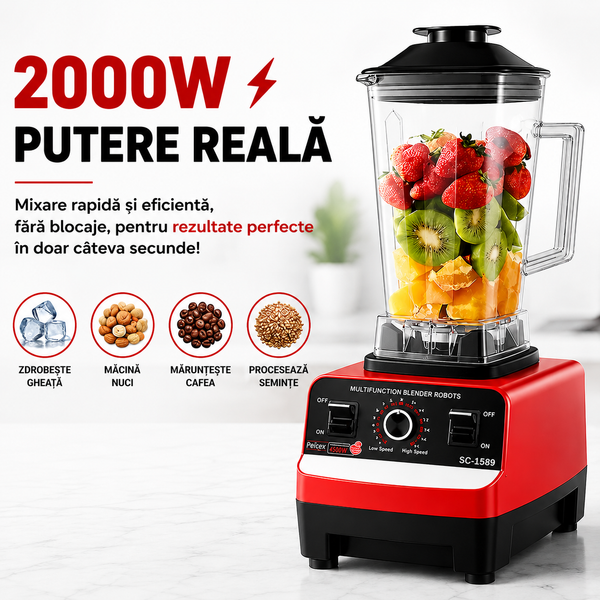 Blender Comercial Puternic pentru Bucătărie