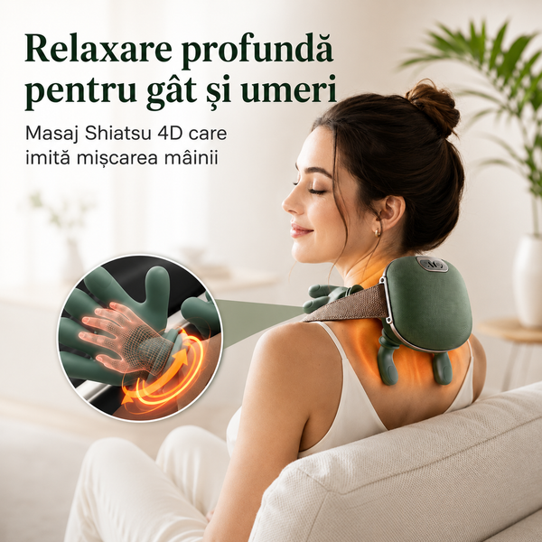 Masajer Cervical și Dorsal Profund