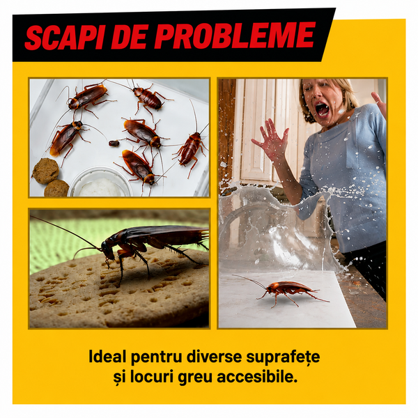 Insecticid tip seringa, solutie antigandaci
