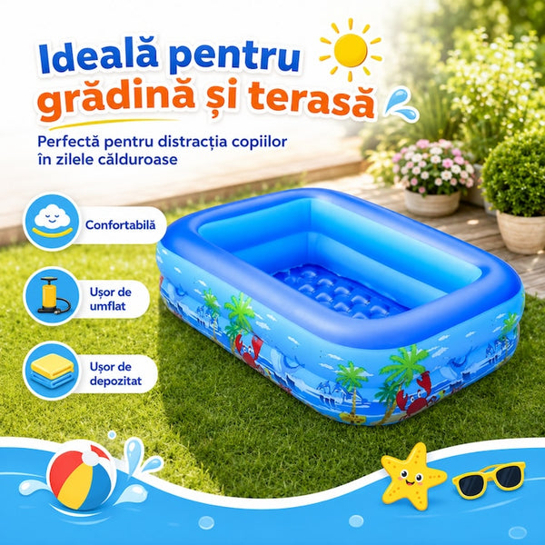 Piscină Gonflabilă Copii 115 x 85 x 30